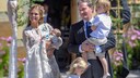 Prinzessin Madeleine mit ihrem Mann und den drei Kindern