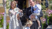 Prinzessin Madeleine mit ihrem Mann und den drei Kindern