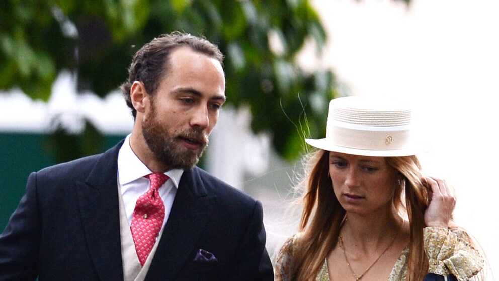 James Middleton mit seiner Verlobten