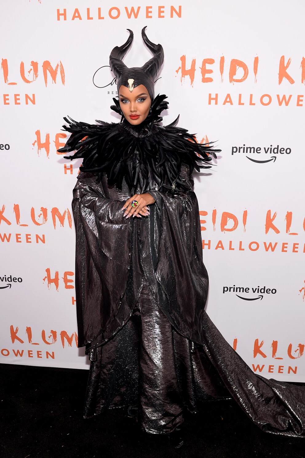 Halima Aden bei Heidi Klums Halloween Party 2019