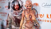 Heidi Klum und Tom Kaulitz auf Heidis Halloween Party 2019