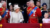 Royal-Family auf dem Balkon