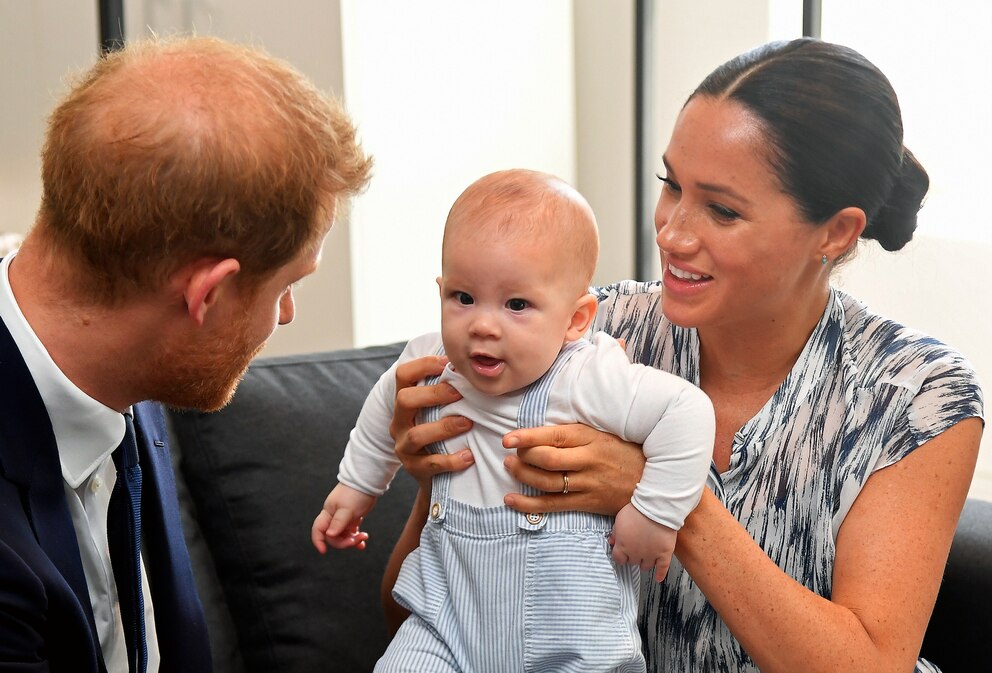 Prinz Harry, Baby Archie und Herzogin Meghan