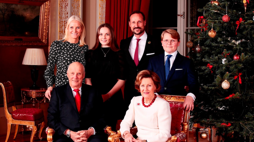 Die Königsfamilie von Norwegen