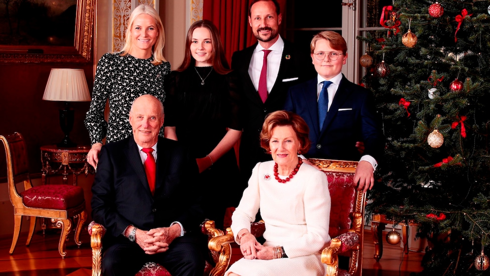 Die Königsfamilie von Norwegen