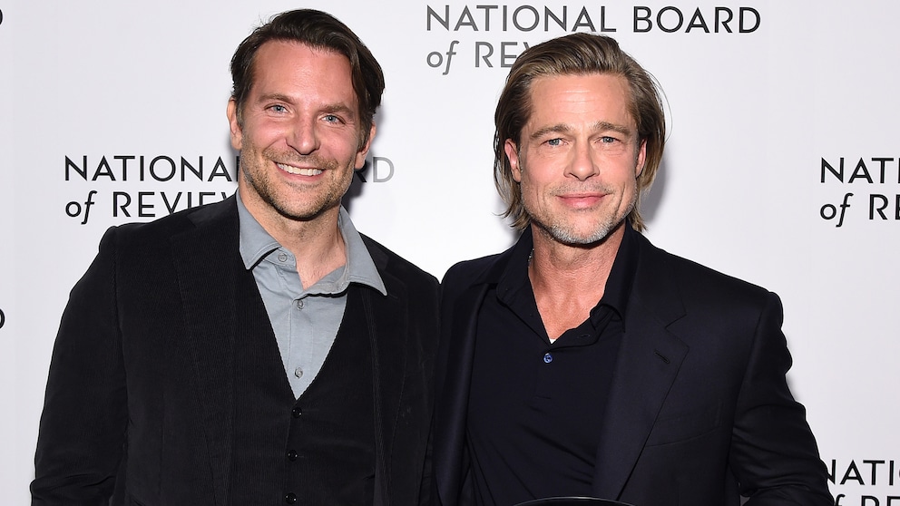 Bradley Cooper (links) und Brad Pitt