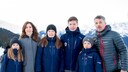 Dänische Kronprinzfamilie in Verbier