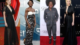 Jessica Chastain, Lupita Nyong'o, Viola Davis und Jennifer Lawrence