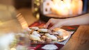 Plätzchen an Weihnachten