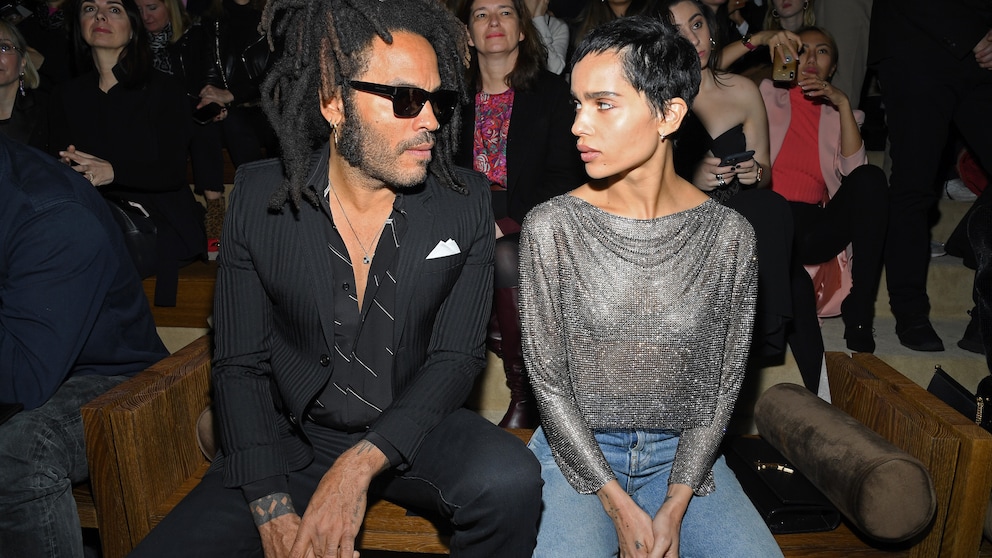 Zoe und Lenny Kravitz