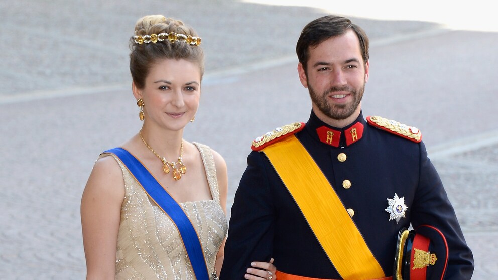 Luxemburg-Roylas Guillaume und Stéphanie