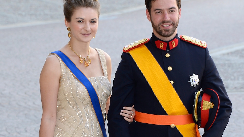 Luxemburg-Roylas Guillaume und Stéphanie