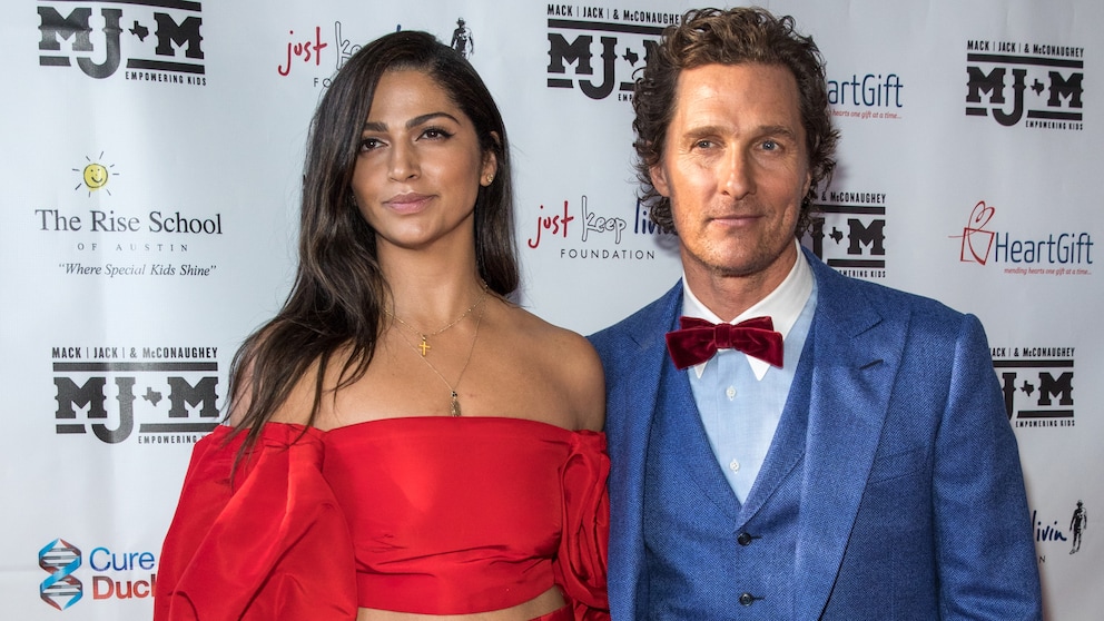 Matthew McConaughey und Camila Alves