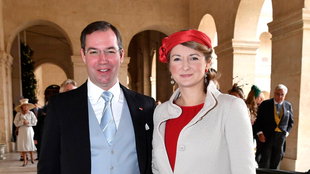 Das Foto zeigt Guillaume und Stéphanie von Luxemburg im Oktober 2019