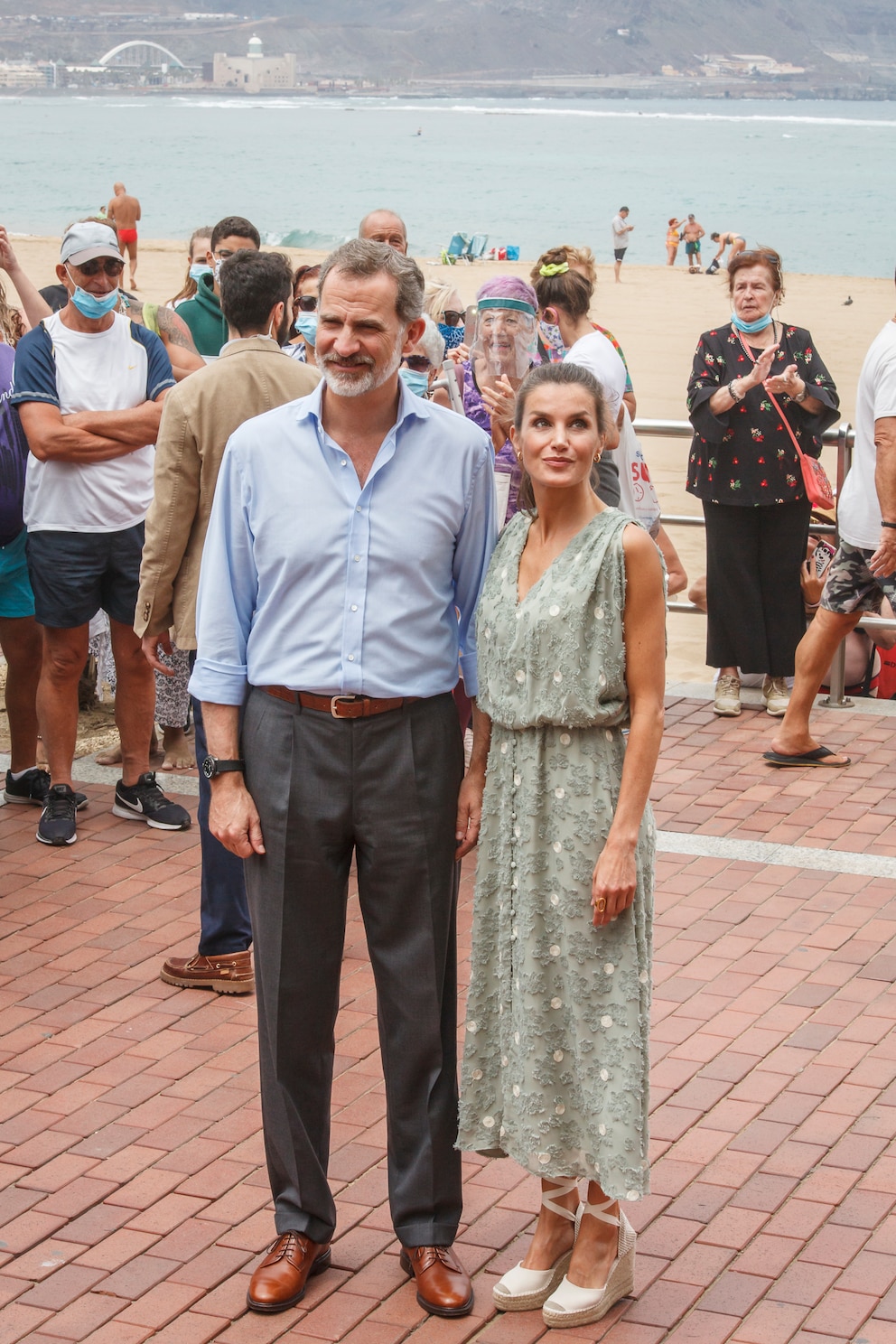 Felipe und Letizia auf Gran Canaria