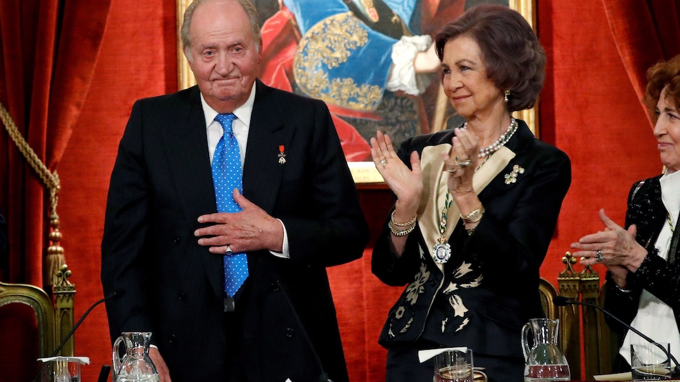 Ex-König Juan Carlos und Sofía