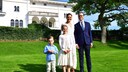 Kronprinzessin Victoria mit ihrer Familie