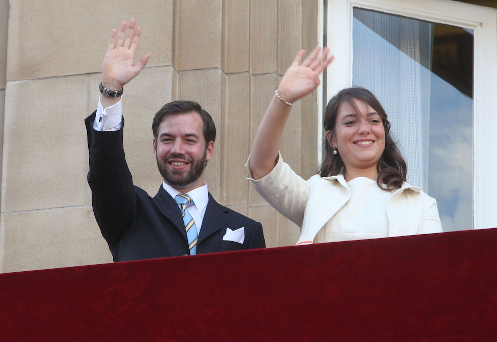 Alexandra von Luxemburg mit Guillaume von Luxemburg