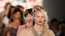 Model Franziska Knuppe zur Fashion Week