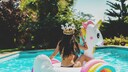 Einhorn Schwimmring