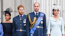 Meghan, Harry, William und Kate