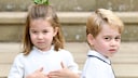 Mini-Royals Charlotte und George