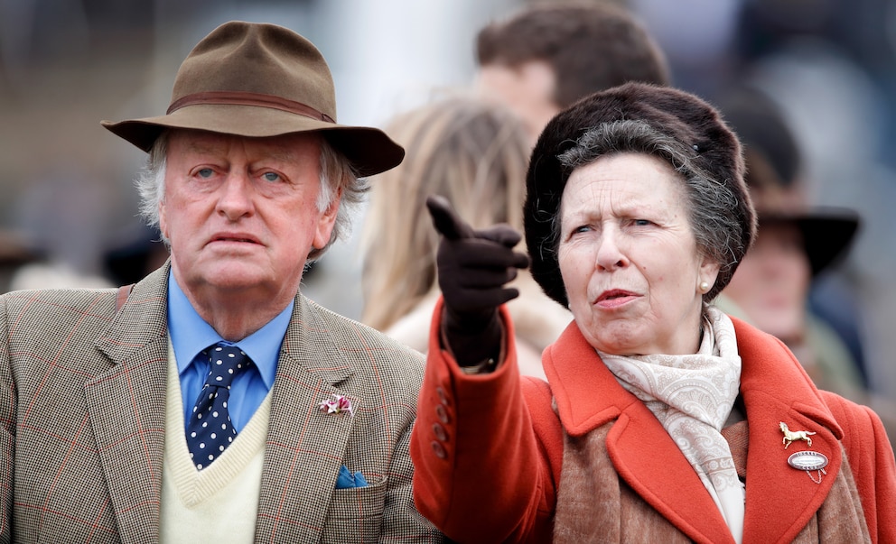 Andrew Parker Bowles und Prinzessin Anne