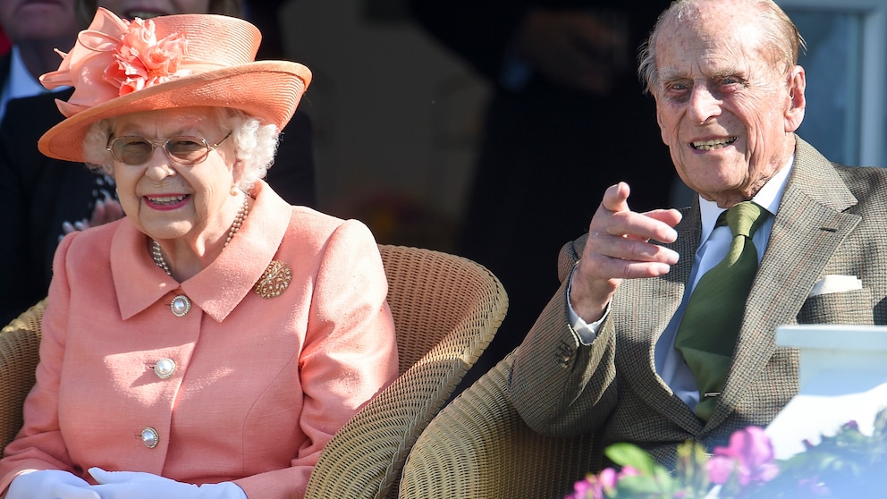 Queen Elizabeth II und Prinz Philip