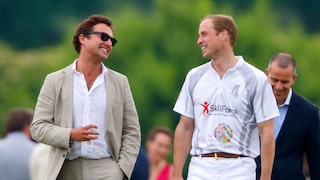 Prinz William (rechts) und Thomas van Straubenzee