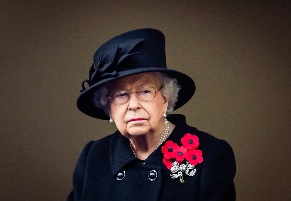 Queen Elizabeth am Remembrance Day