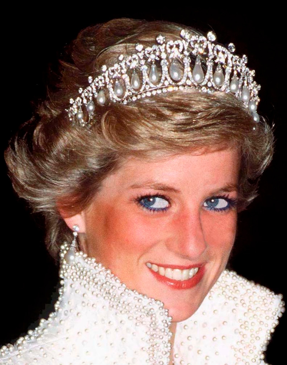 Lady Di mit der „Liebesknoten-Tiara“