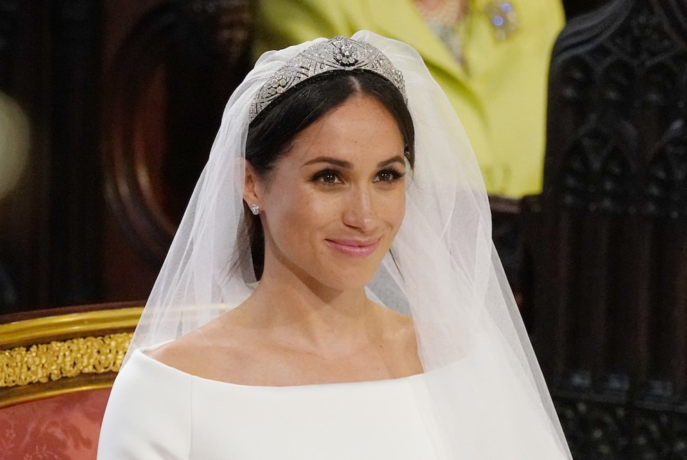 Herzogin Meghan bei ihrer Hochzeit mit Prinz Harry