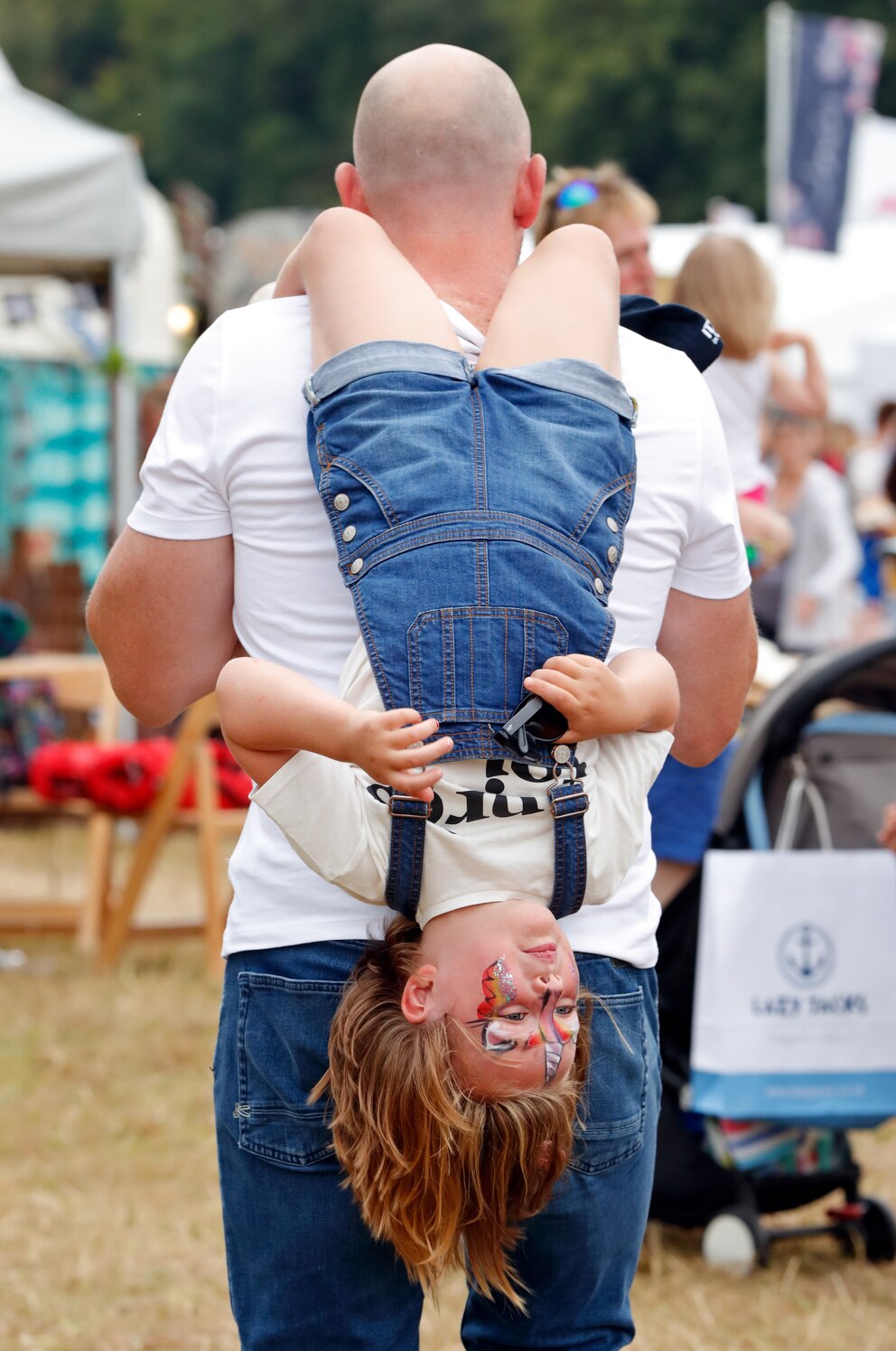 Mike Tindall mit Tochter