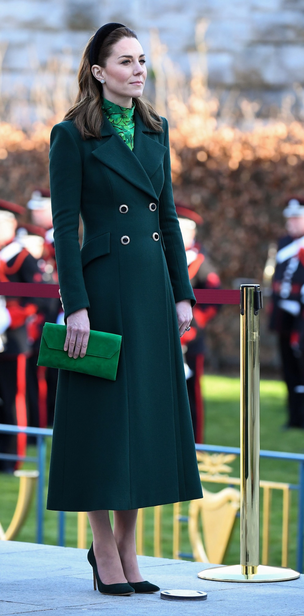 Kate in grünem Style