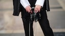 Frau mit Trend-Accessoires