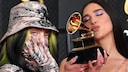 Billie Eilish und Dua Lipa