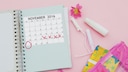 Kalender mit der Menstruation