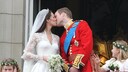 Kate und William und ihr Hochzeitskuss