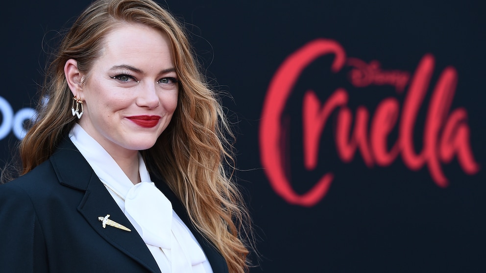 Emma Stone bei der „Cruella“-Premiere