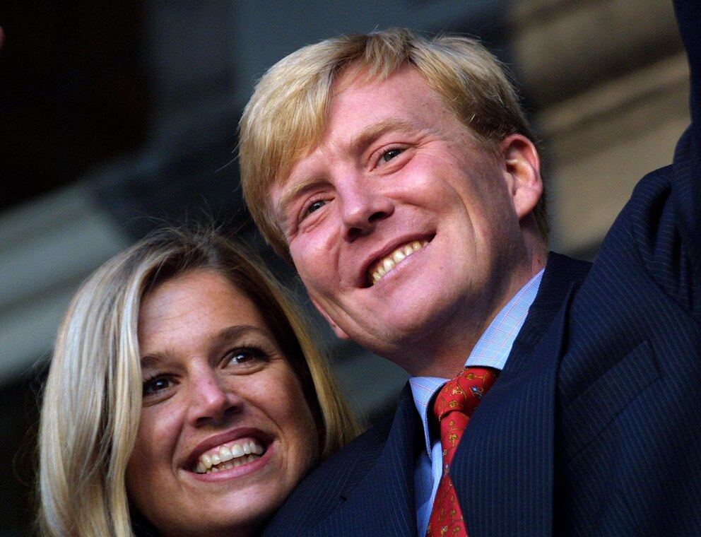 Máxima und Willem-Alexander 2001