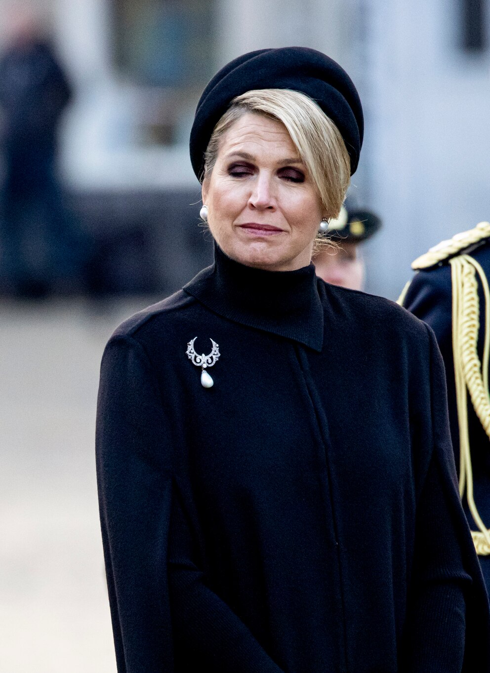 Máxima mit dunklem Lidschatten