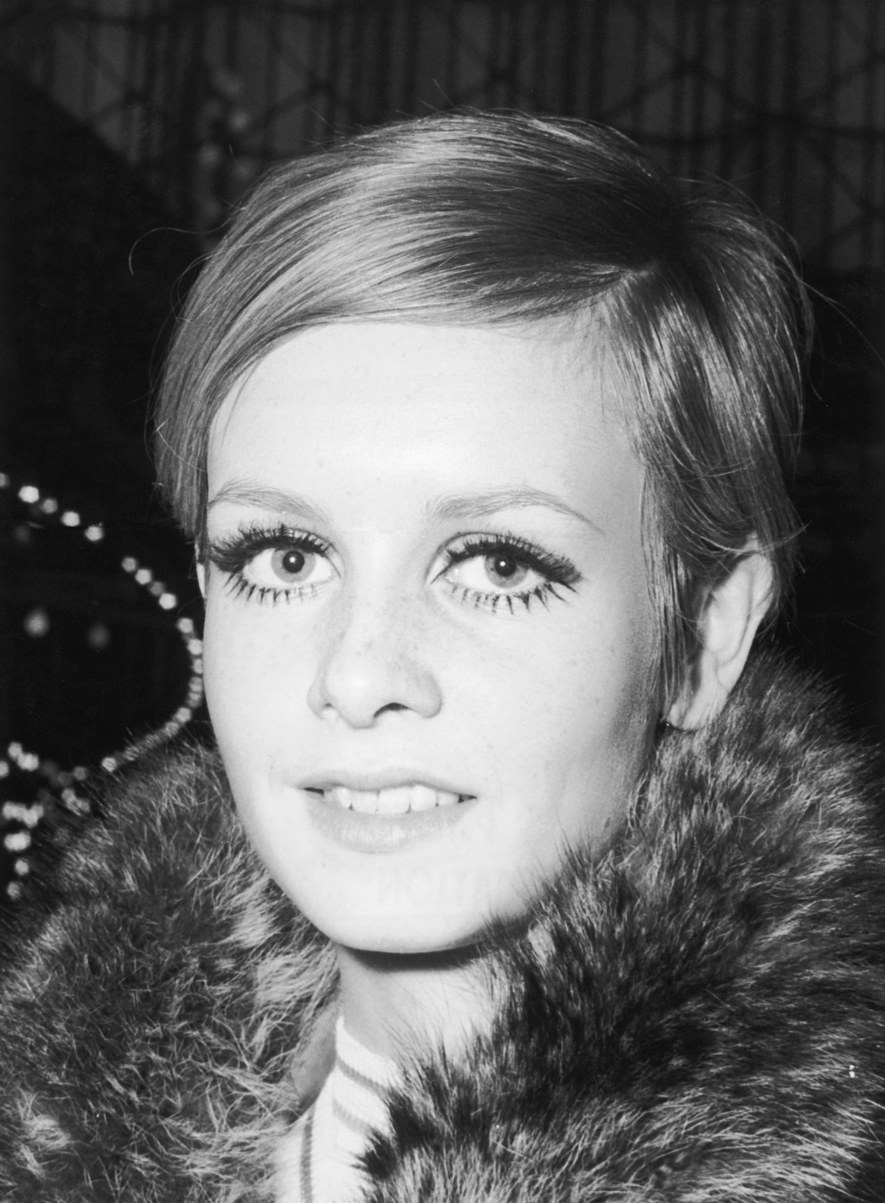 Twiggy mit Garcon Cut