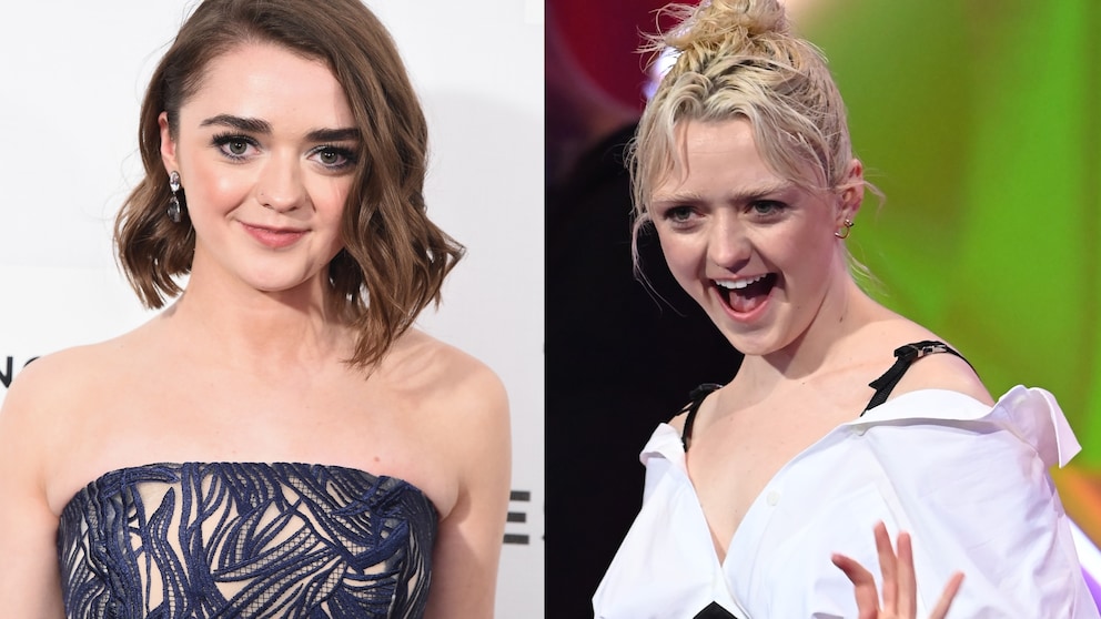 Collage aus Bildern von Maisie Williams