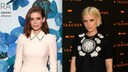 Collage von Kate Mara mit unterschiedlichen Frisuren