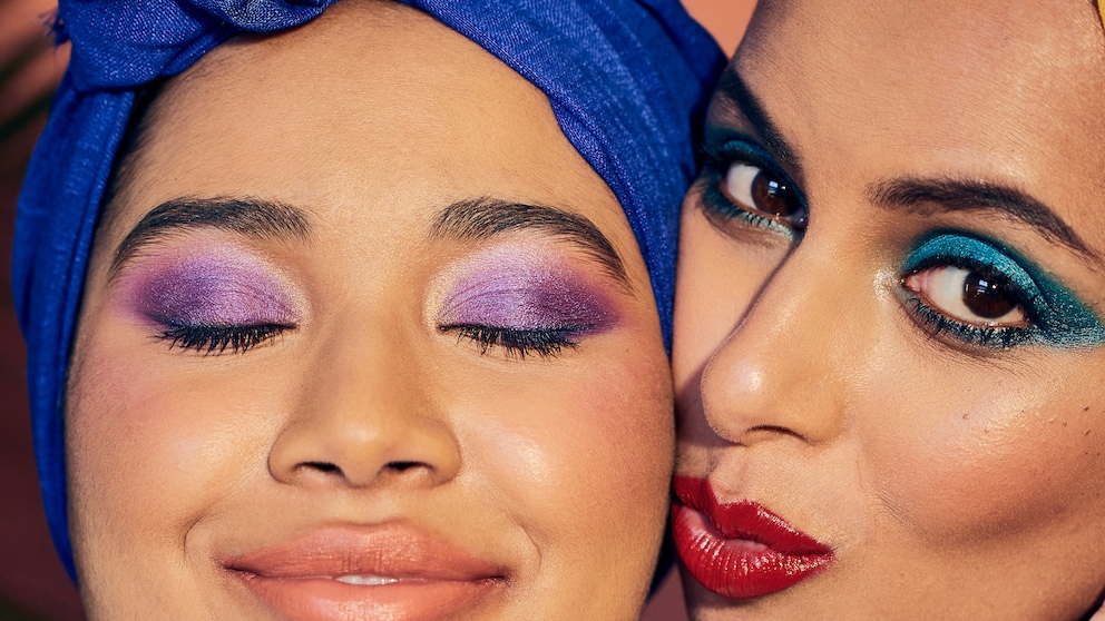 Frauen mit Make-up