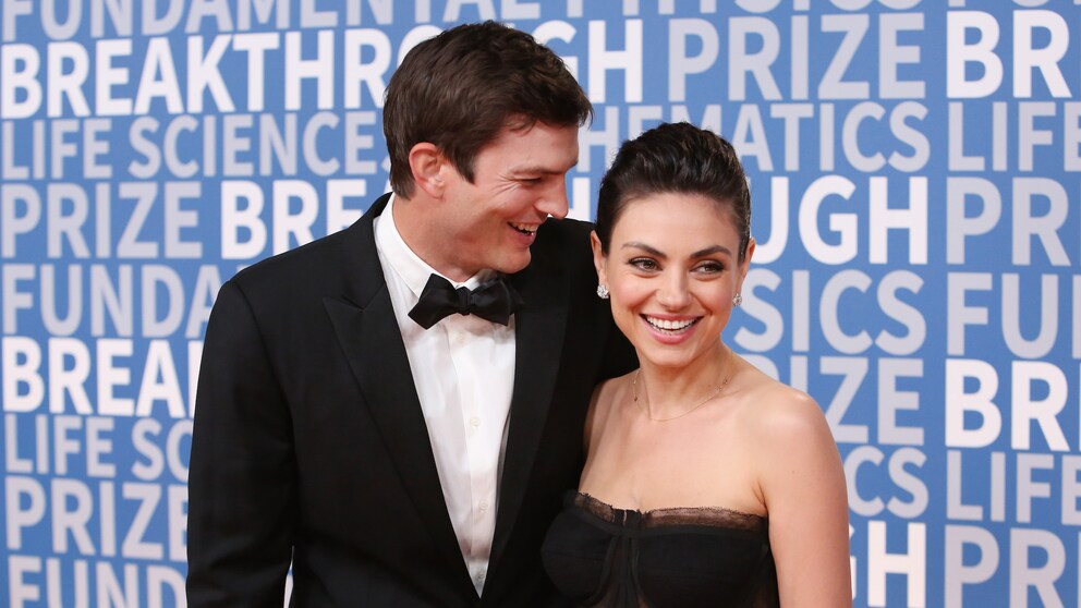 Ashton Kutcher und Mila Kunis