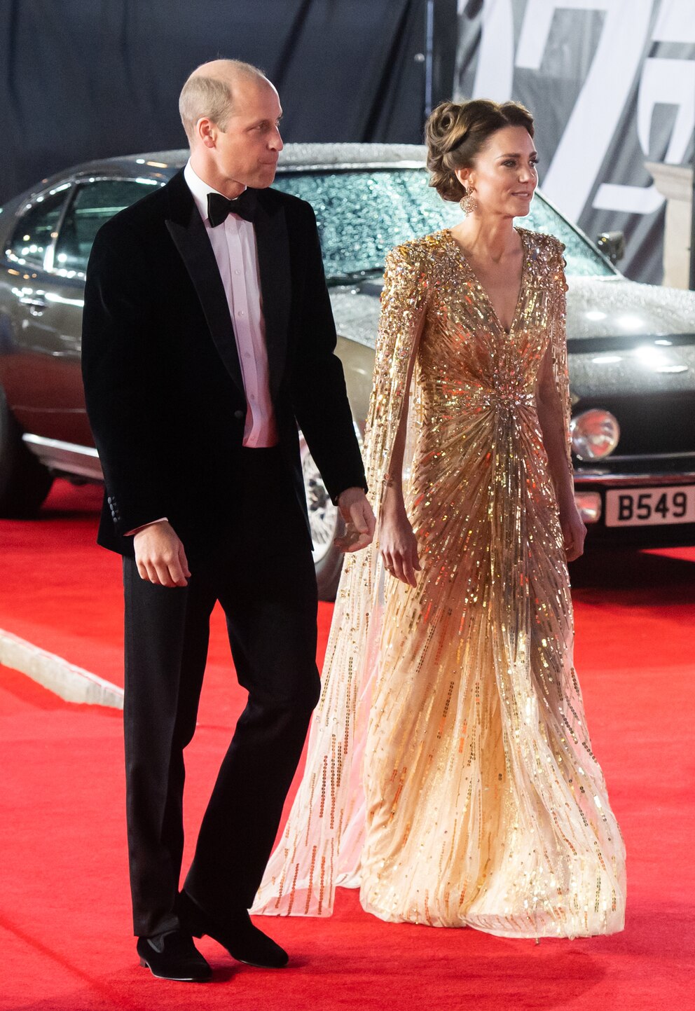 William und Kate bei der Bond-Premiere