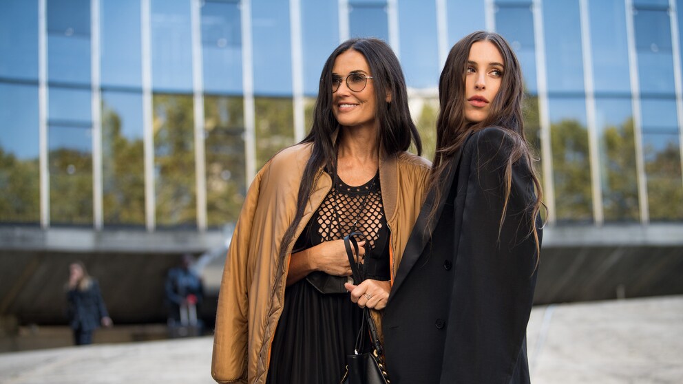 Demi Moore und ihre Tochter Scout Willis