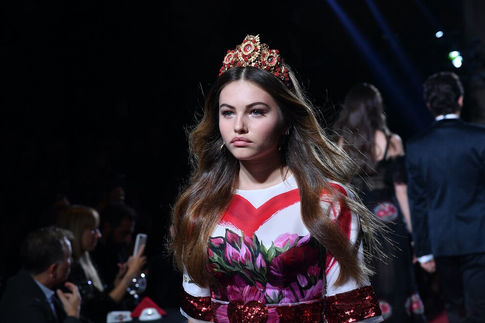 Thylane Blondeau für Dolce &amp; Gabbana