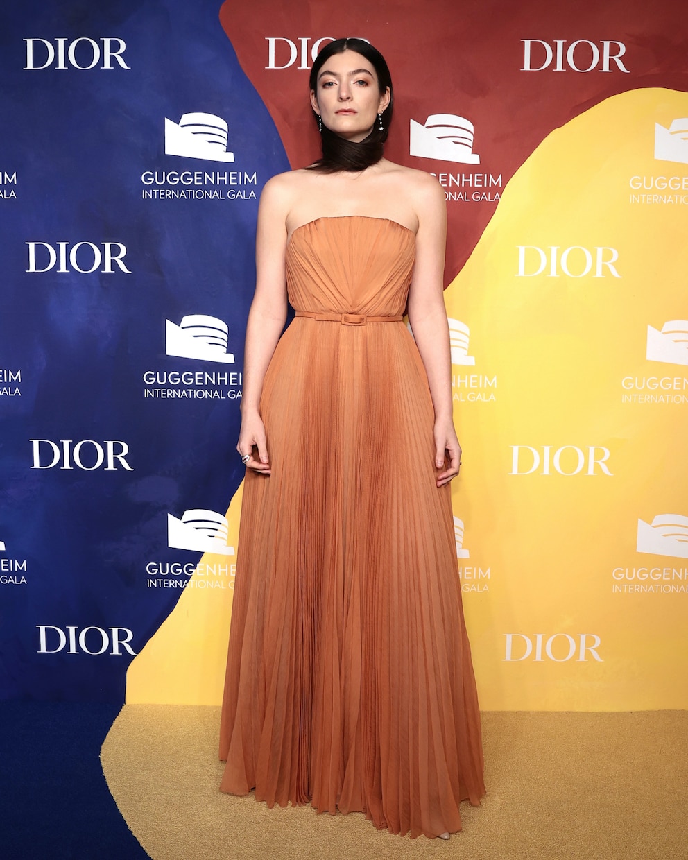 Lorde im Dior-Kleid